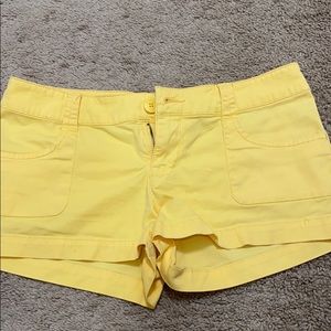 Yellow Cute shorts